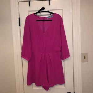 Hot Pink Romper